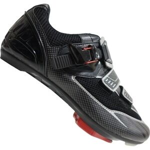 GAVIN Men Cycling Shoes Road Black Size 8 42EU Buckle